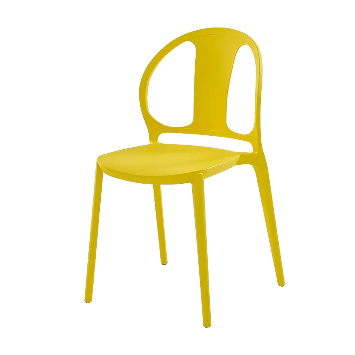 Multi-Color Ergonomic Stackable Plastic Office Chair Image - 10