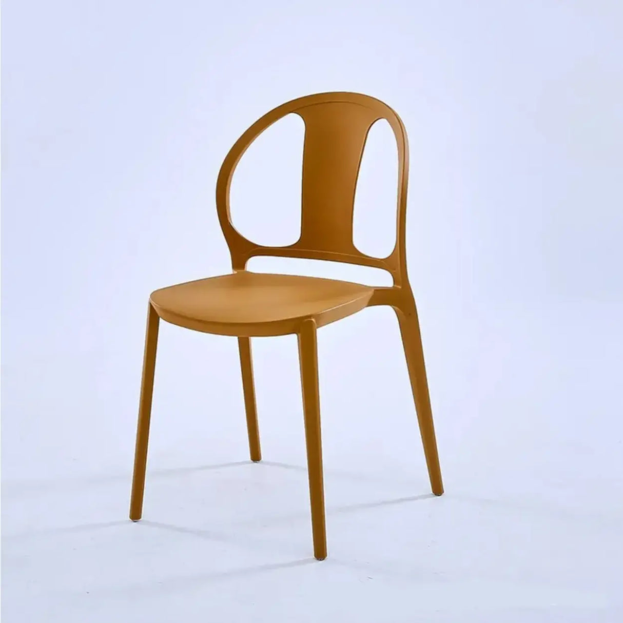 Multi-Color Ergonomic Stackable Plastic Office Chair Image - 11