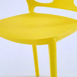 Multi-Color Ergonomic Stackable Plastic Office Chair Image - 12