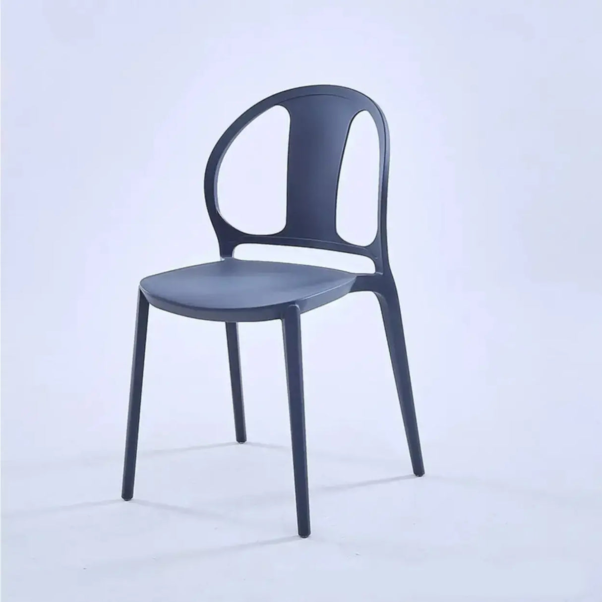 Multi-Color Ergonomic Stackable Plastic Office Chair Image - 13