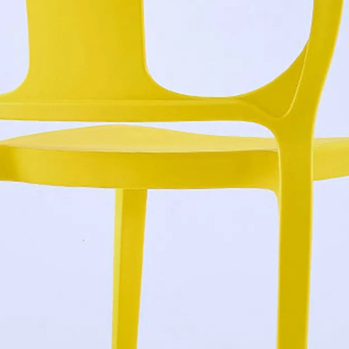 Multi-Color Ergonomic Stackable Plastic Office Chair Image - 14