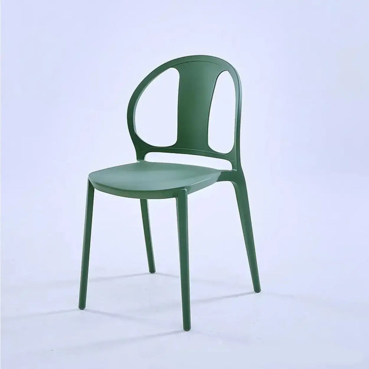 Multi-Color Ergonomic Stackable Plastic Office Chair Image - 16