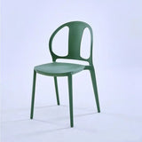 Multi-Color Ergonomic Stackable Plastic Office Chair Image - 16