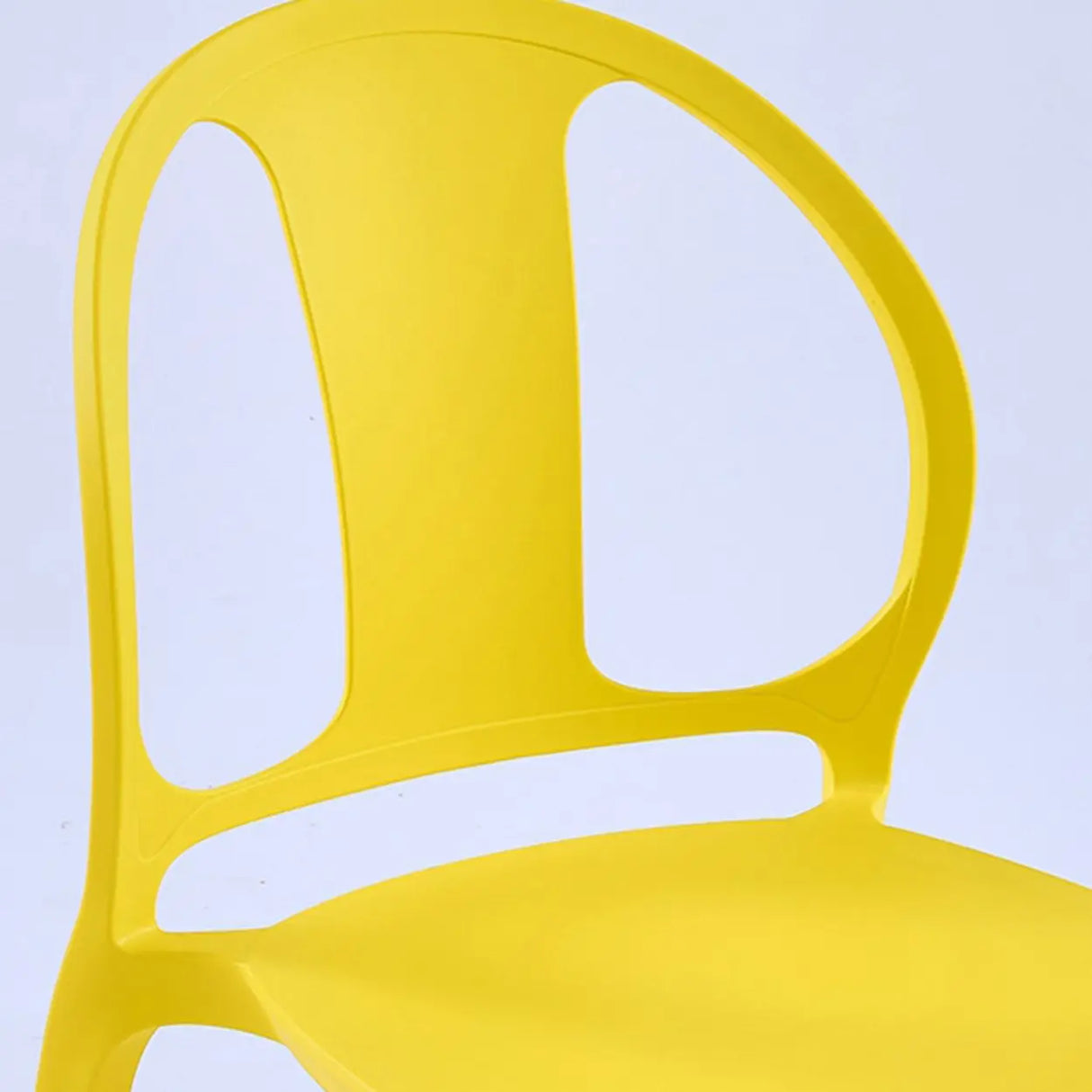 Multi-Color Ergonomic Stackable Plastic Office Chair Image - 17