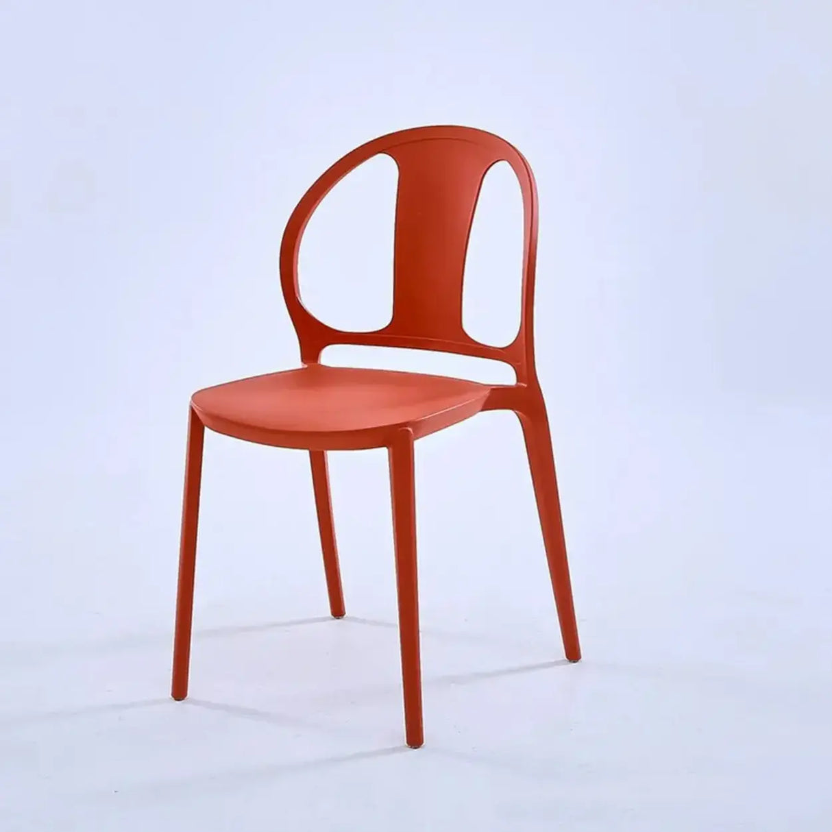 Multi-Color Ergonomic Stackable Plastic Office Chair Image - 7