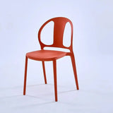 Multi-Color Ergonomic Stackable Plastic Office Chair Image - 7