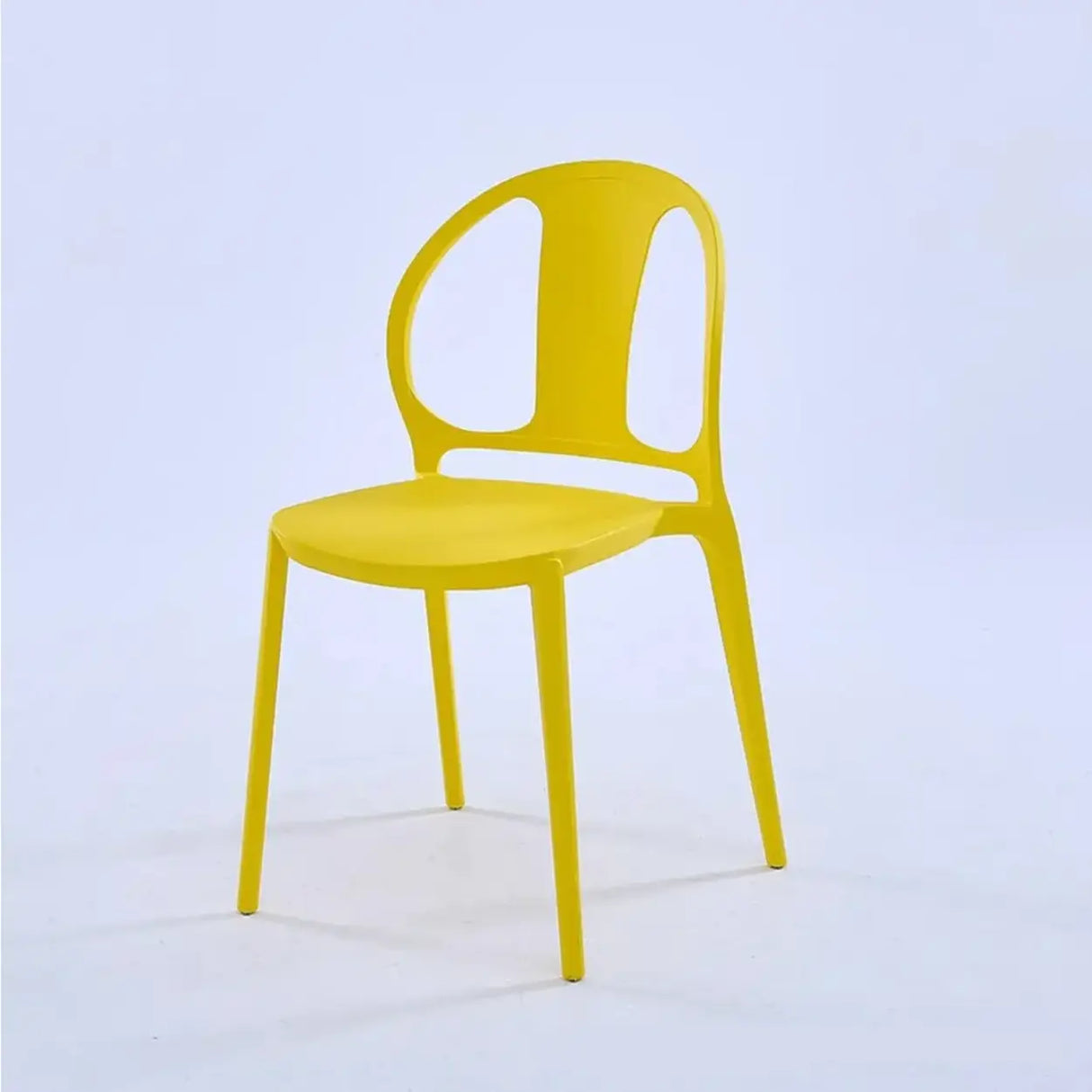 Multi-Color Ergonomic Stackable Plastic Office Chair Image - 9