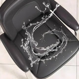 Multi-color Metal Frame Leather Silver Arms Office Chair Image - 14