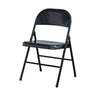 Multi-color Modern Foldable Armless Metal Office Chair Image - 10