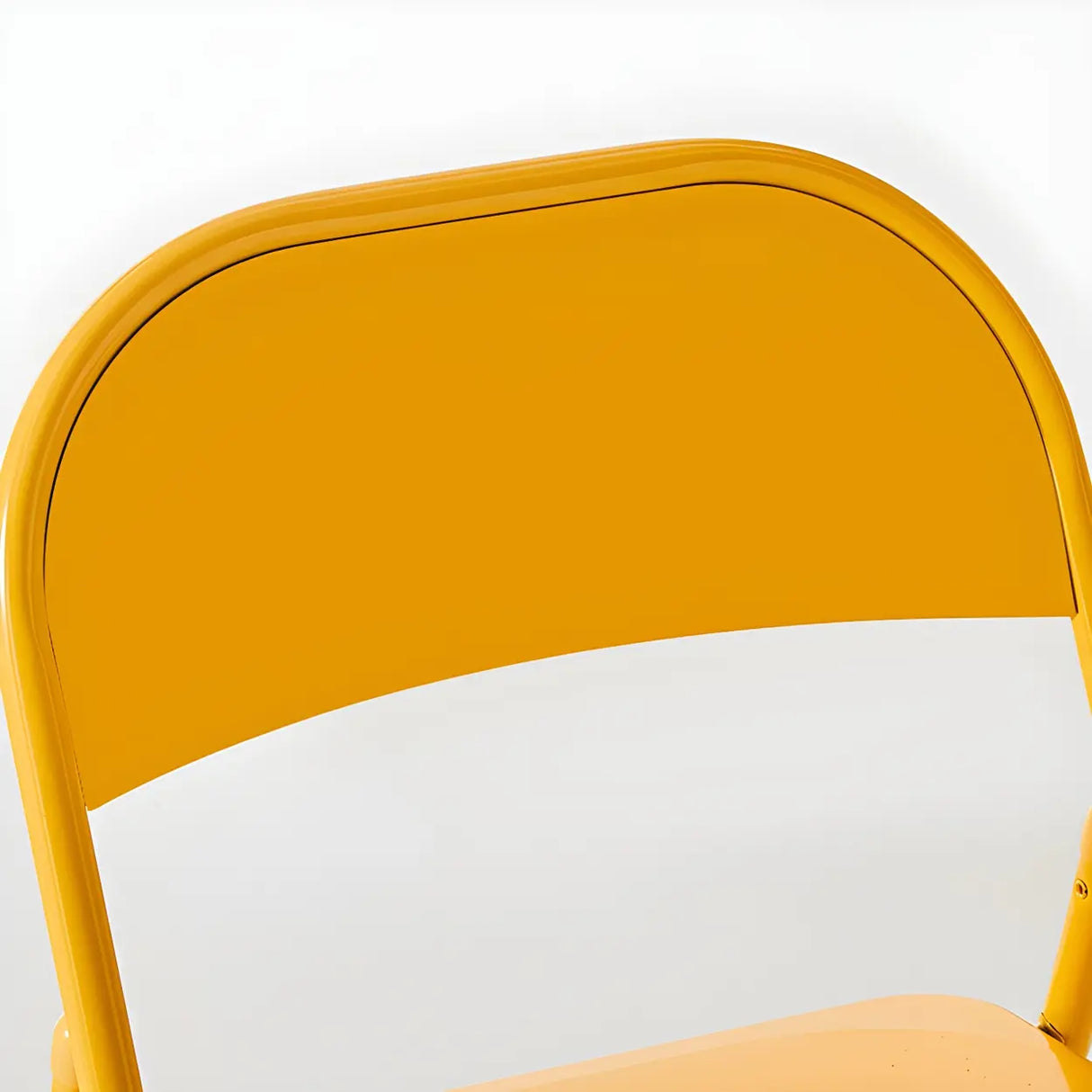 Multi-color Modern Foldable Armless Metal Office Chair Image - 11