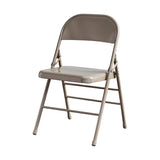 Multi-color Modern Foldable Armless Metal Office Chair Image - 15