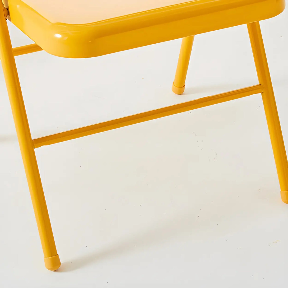 Multi-color Modern Foldable Armless Metal Office Chair Image - 18