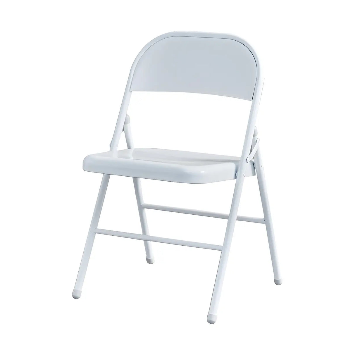 Multi-color Modern Foldable Armless Metal Office Chair Image - 2