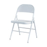 Multi-color Modern Foldable Armless Metal Office Chair Image - 2