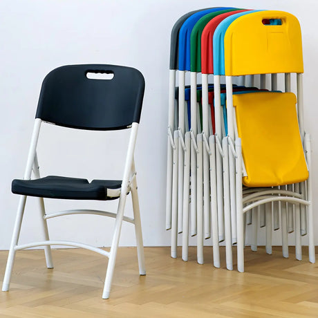 Multi-Color Modern Foldable Plastic Conference Office Chair Image - 1