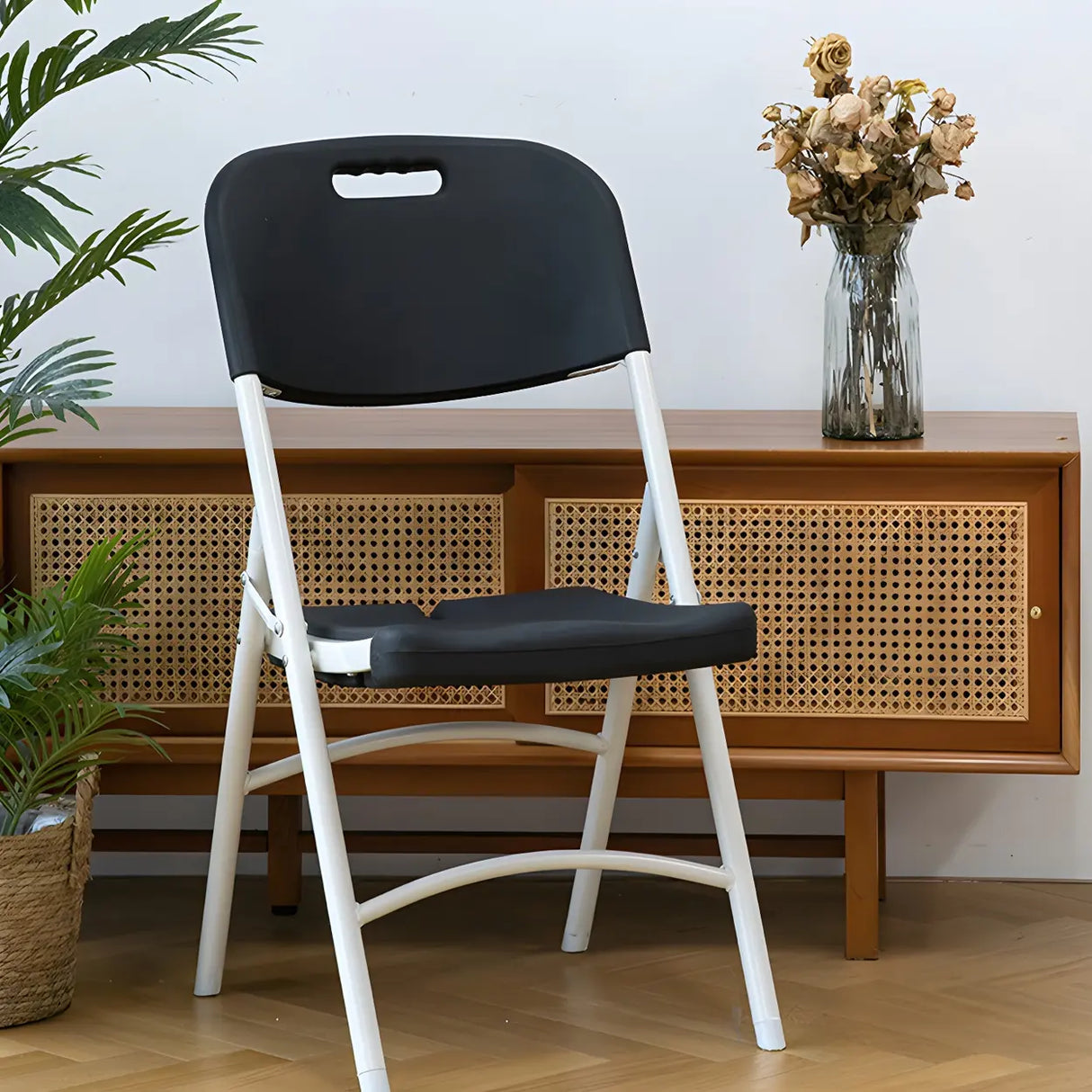 Multi-Color Modern Foldable Plastic Conference Office Chair Image - 3