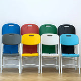 Multi-Color Modern Foldable Plastic Conference Office Chair Image - 7