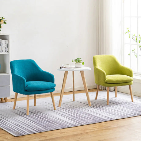 Multi-Color Modern Upholstered Lounge Fabric Office Chair Image - 1