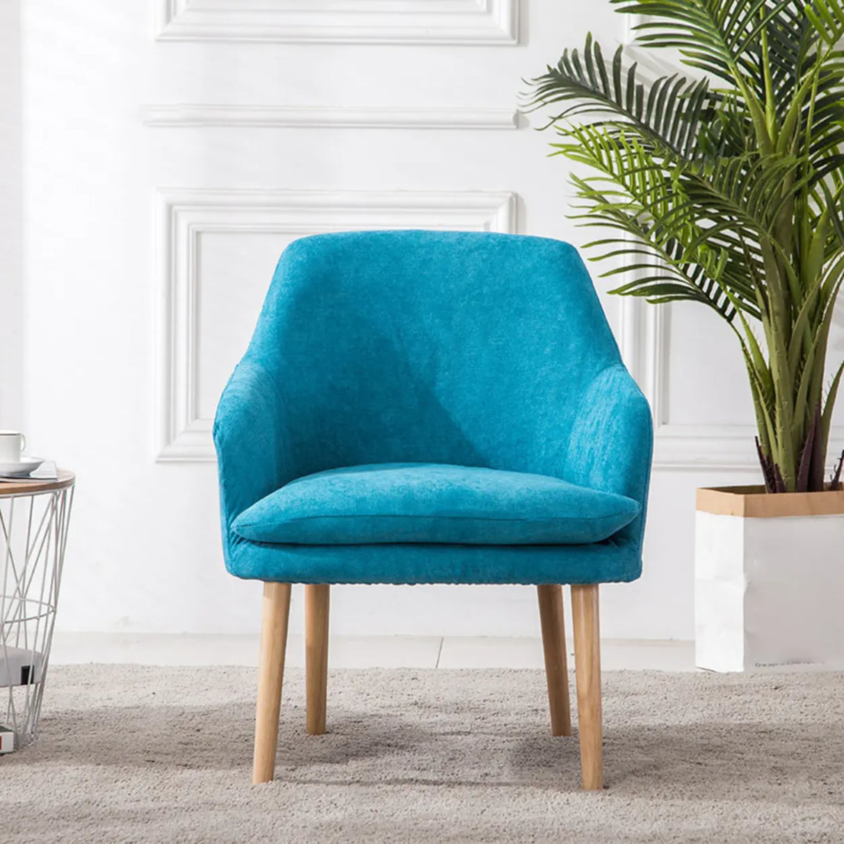 Multi-Color Modern Upholstered Lounge Fabric Office Chair Image - 11