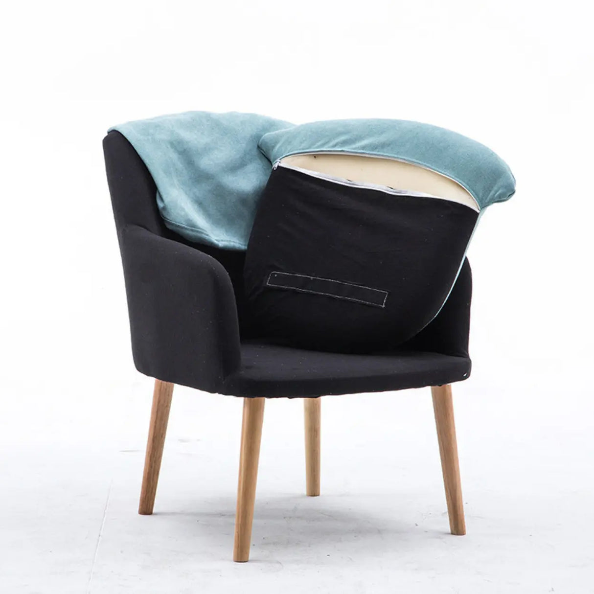 Multi-Color Modern Upholstered Lounge Fabric Office Chair Image - 12