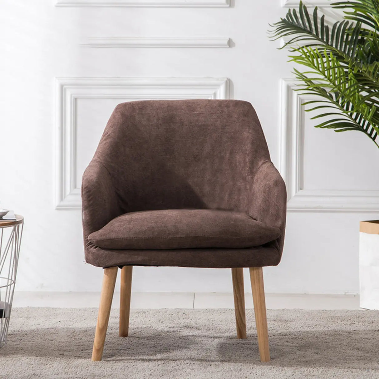 Multi-Color Modern Upholstered Lounge Fabric Office Chair Image - 5