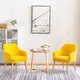 Multi-Color Modern Upholstered Lounge Fabric Office Chair Image - 8