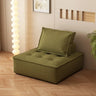 Multi-Color Modular Fabric Pillow Back Single Sofa Image - 4