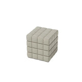 Multi-Color Modular Faux Leather Square Seating Set Image - 11