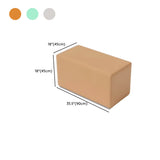 Multi-Color Modular Faux Leather Square Seating Set #size