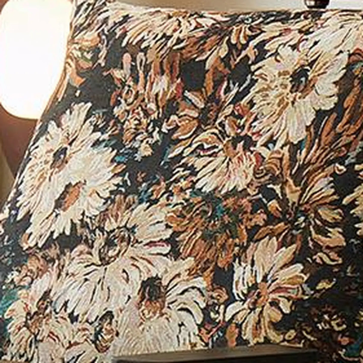 Multi-Color Recessed Arm Rocking Chair with Slipcover Image - 4