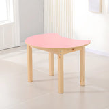 Multi-Color Wood Structure Splicing Kids Activity Desk Image - 7