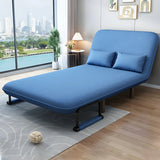 Multi-Function Sponge Modular Linen Sleeper Sofa with Arms Image - 4