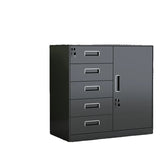 Multi-Functional Black Steel Lock Storage Filing Cabinet Image - 10