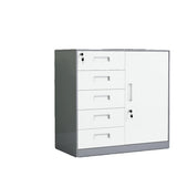Multi-Functional Black Steel Lock Storage Filing Cabinet Image - 13