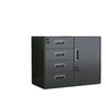 Multi-Functional Black Steel Lock Storage Filing Cabinet Image - 2