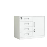 Multi-Functional Black Steel Lock Storage Filing Cabinet Image - 3