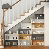 Multi-purpose Modular Modern Wood Rectangular Bookcase Image - 1