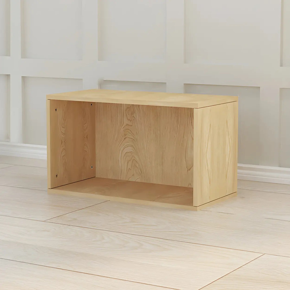 Multi-purpose Modular Modern Wood Rectangular Bookcase Image - 12