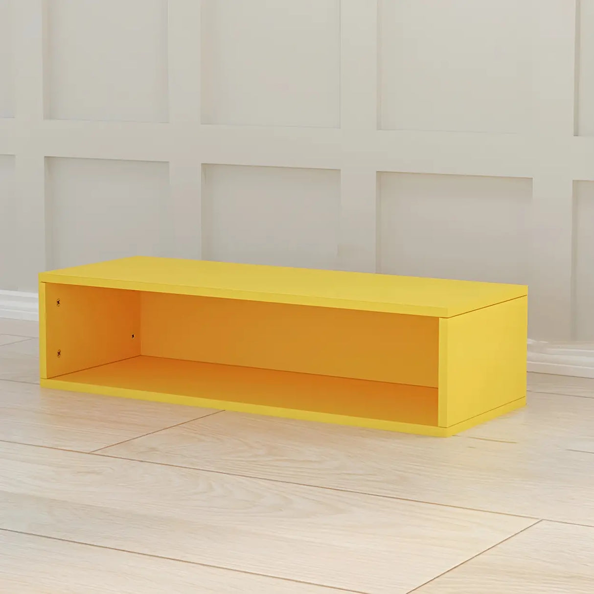 Multi-purpose Modular Modern Wood Rectangular Bookcase Image - 17