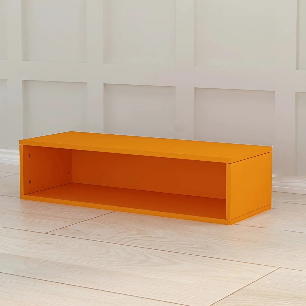 Multi-purpose Modular Modern Wood Rectangular Bookcase Image - 19