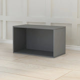 Multi-purpose Modular Modern Wood Rectangular Bookcase Image - 2
