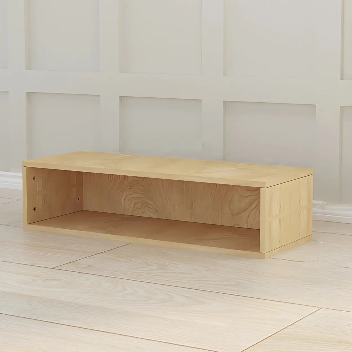Multi-purpose Modular Modern Wood Rectangular Bookcase Image - 20