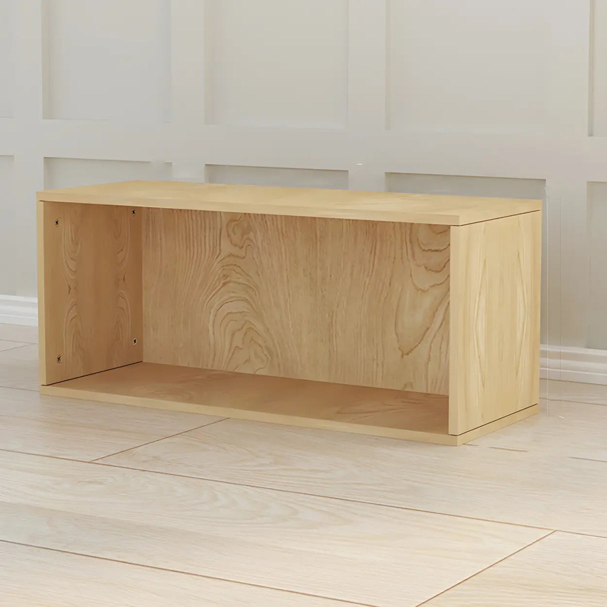 Multi-purpose Modular Modern Wood Rectangular Bookcase Image - 26
