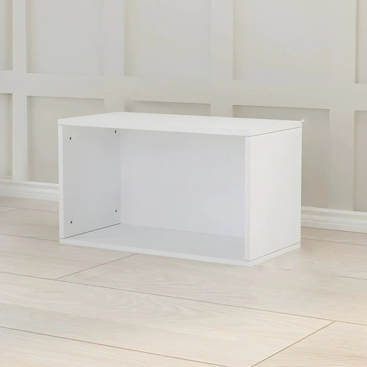 Multi-purpose Modular Modern Wood Rectangular Bookcase Image - 3