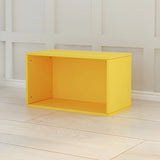 Multi-purpose Modular Modern Wood Rectangular Bookcase Image - 5