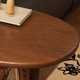 Multifunctional Extendable Wood Bar Table with Storage Shelves Image - 8