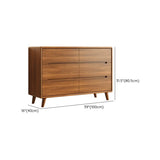 Multifunctional Wood Rectangle Dresser for Drawers Image - 19