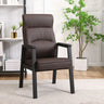 Multiple Colors Modern High-Back Leather Office Chair Image - 3