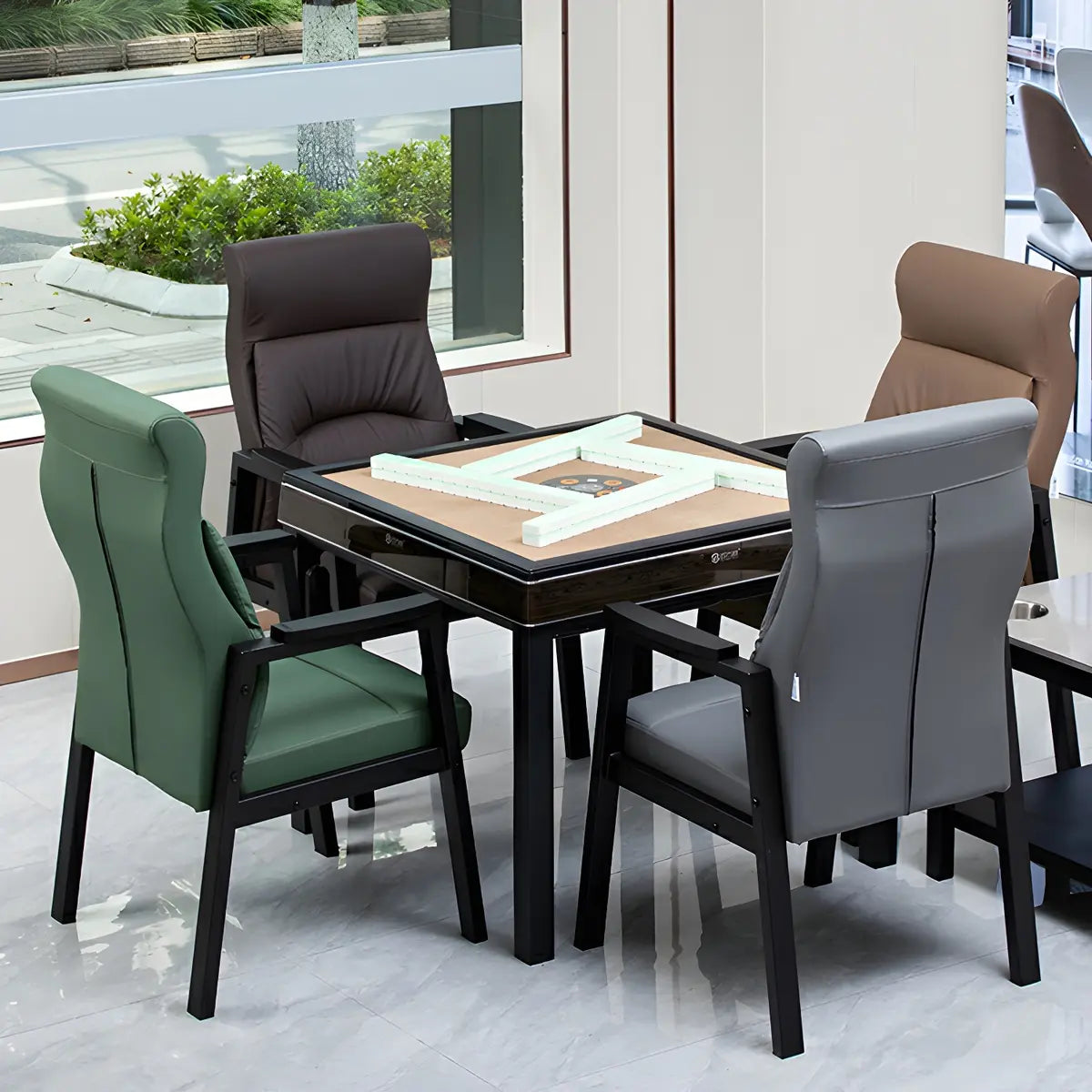 Multiple Colors Modern High-Back Leather Office Chair Image - 6