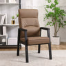 Multiple Colors Modern High-Back Leather Office Chair Image - 7